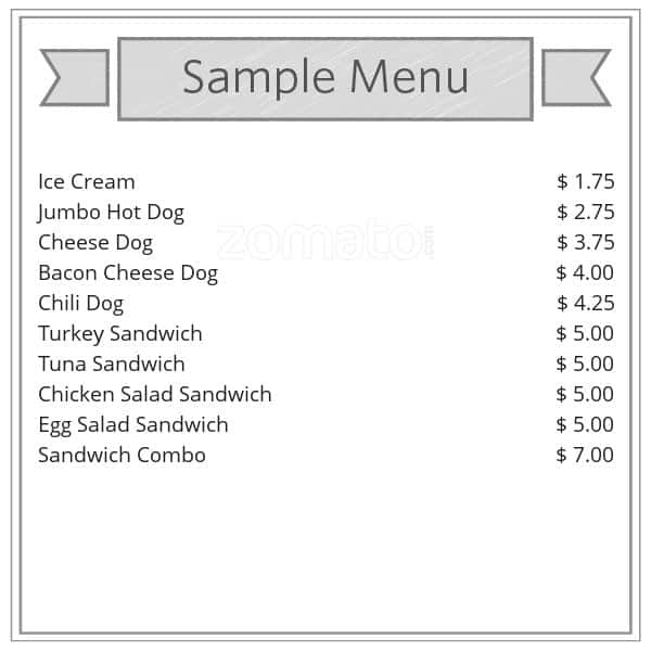 Menu of SugarCane Bistro And Juice Bar photo2