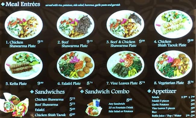 Menu of Villa Madina photo2