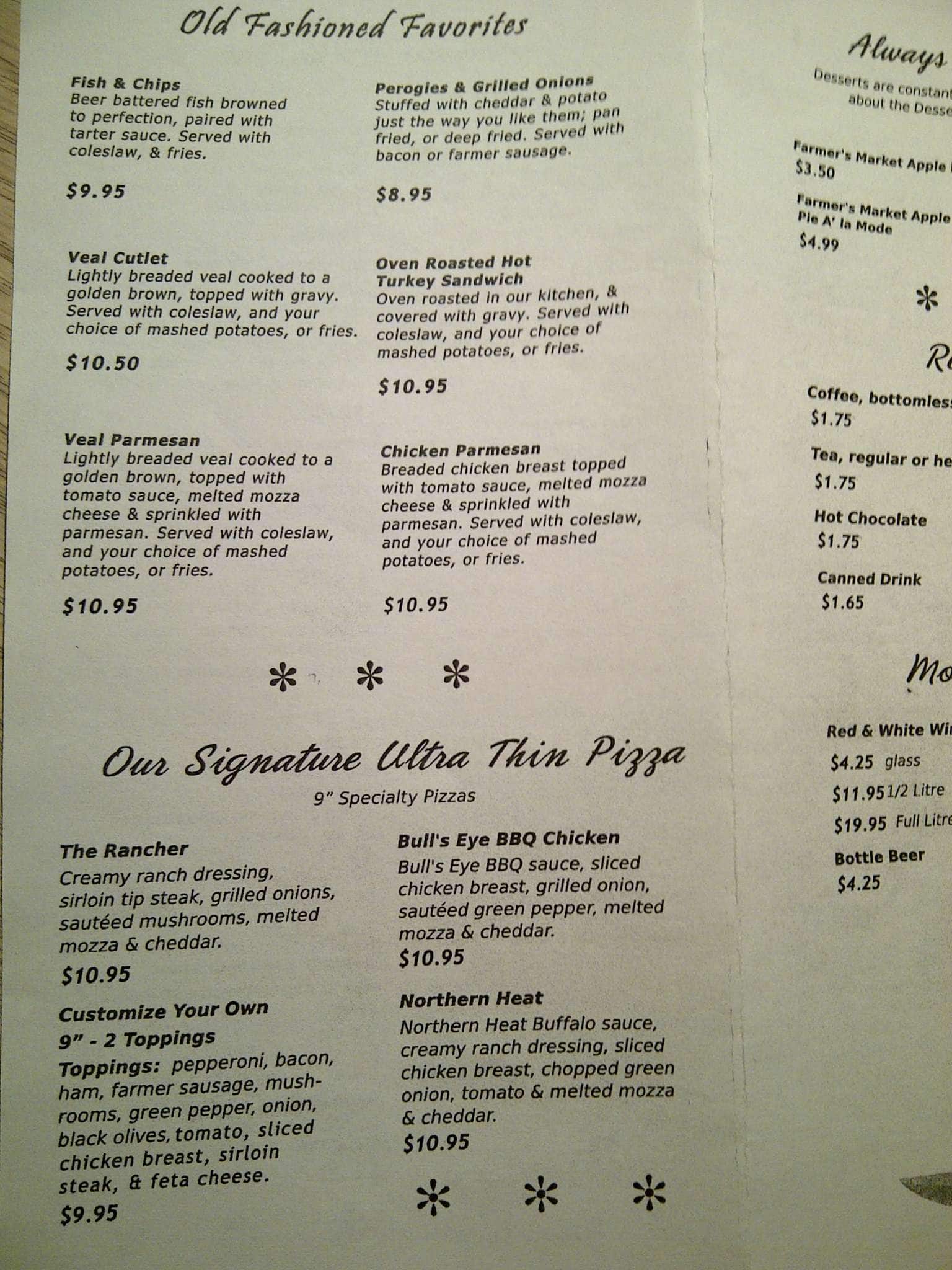 Menu of 2 Kelly’s Cafe photo5