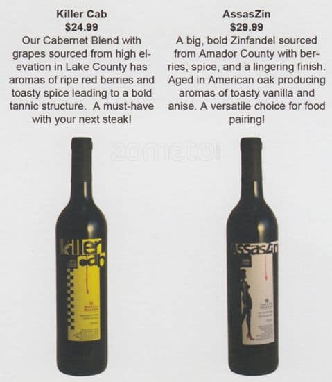 Menu of Pacific Breeze Urban Winery photo4