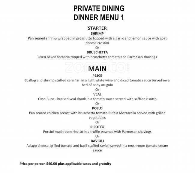 Menu of La Vecchia photo10