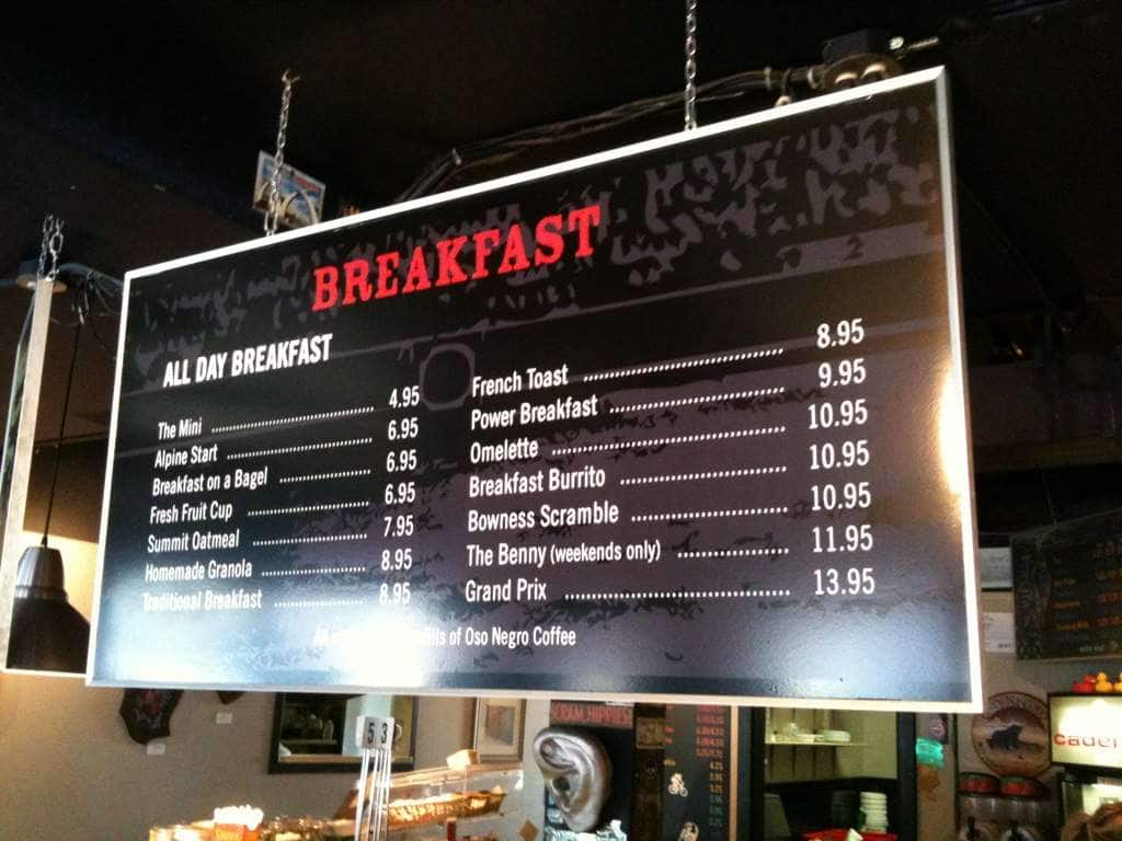 Menu of Cadence photo2