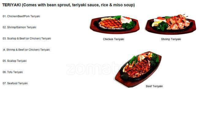 Menu of Osaka Island photo19