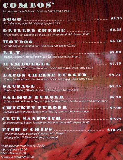 Menu of Taters photo3