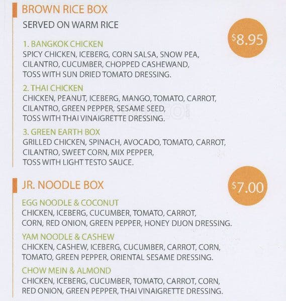 Menu of Chop n Toss photo5