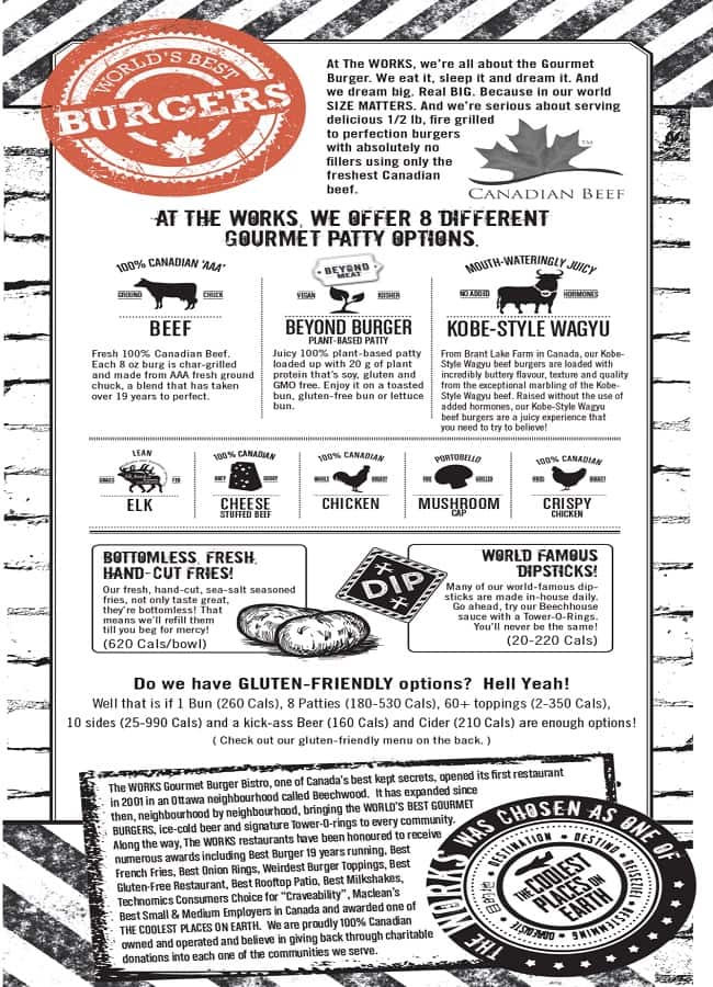 Menu of The Works photo3