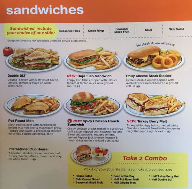 Menu of IHOP photo5