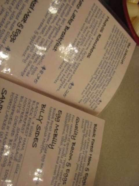 Menu of Billy’s Downtown Deli photo3