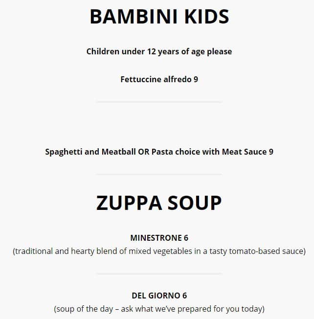 Menu of Poco Pazzo photo7