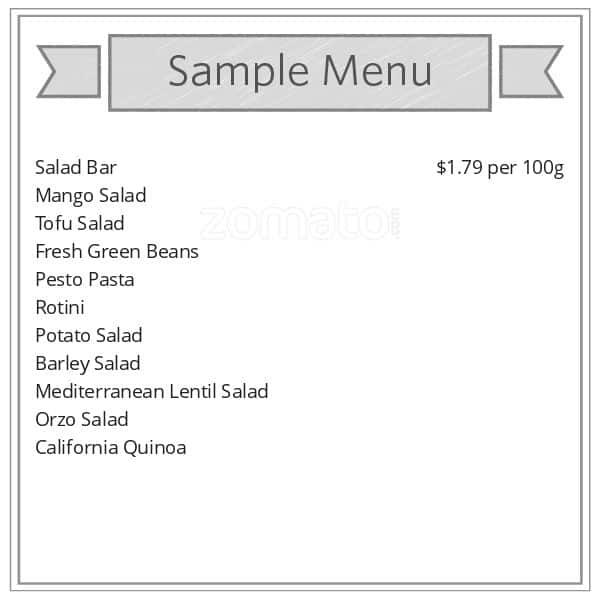 Menu of GreenDay Salad photo2