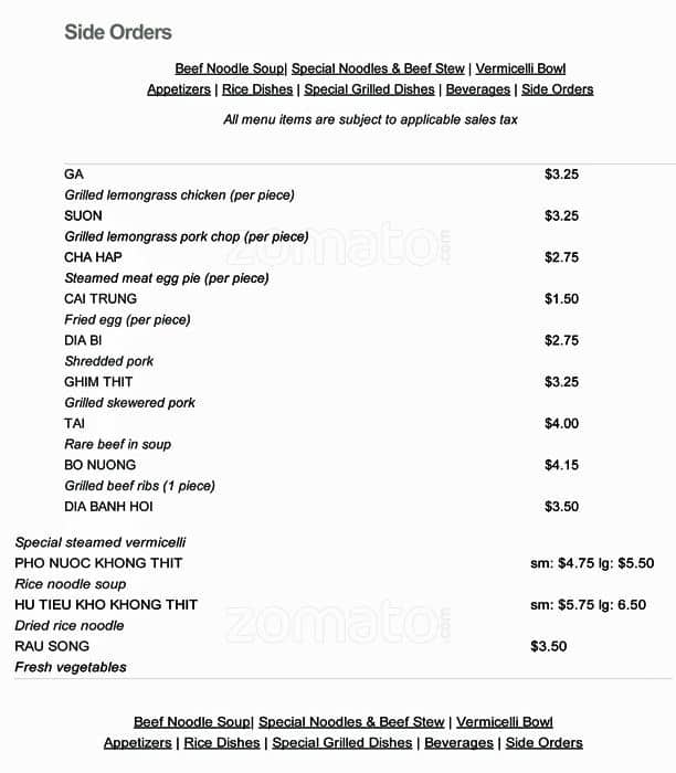 Menu of Thai Son Restaurant photo11