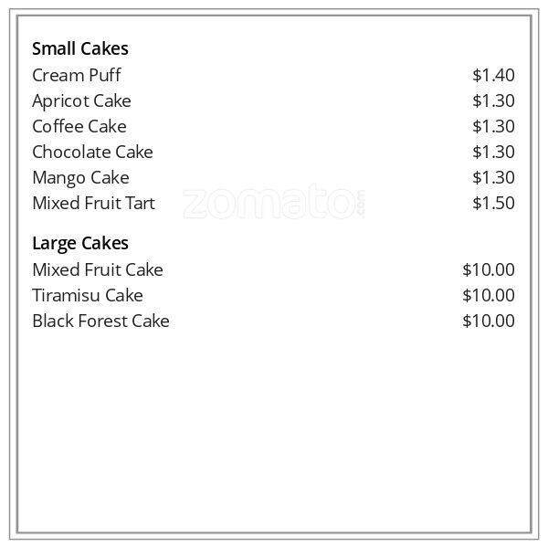 Menu of Furama photo4