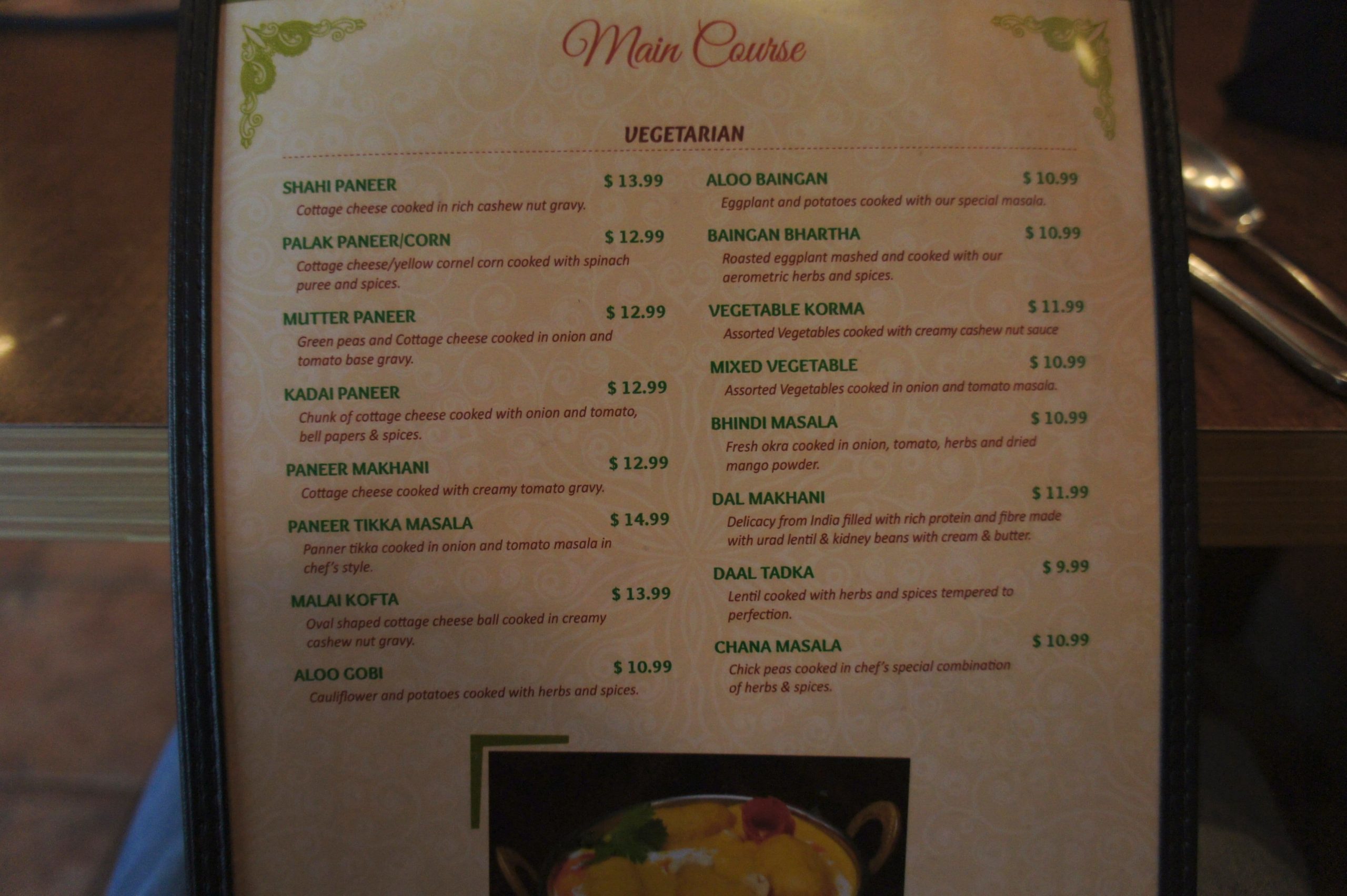 Menu of Curry Corner photo7