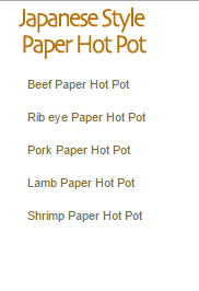 Menu of Go For Tea photo5