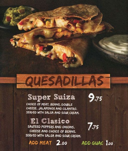 Menu of Mucho Burrito photo3