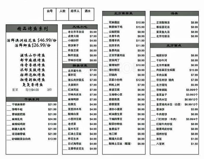 Menu of Point Zero Four Fusion photo4
