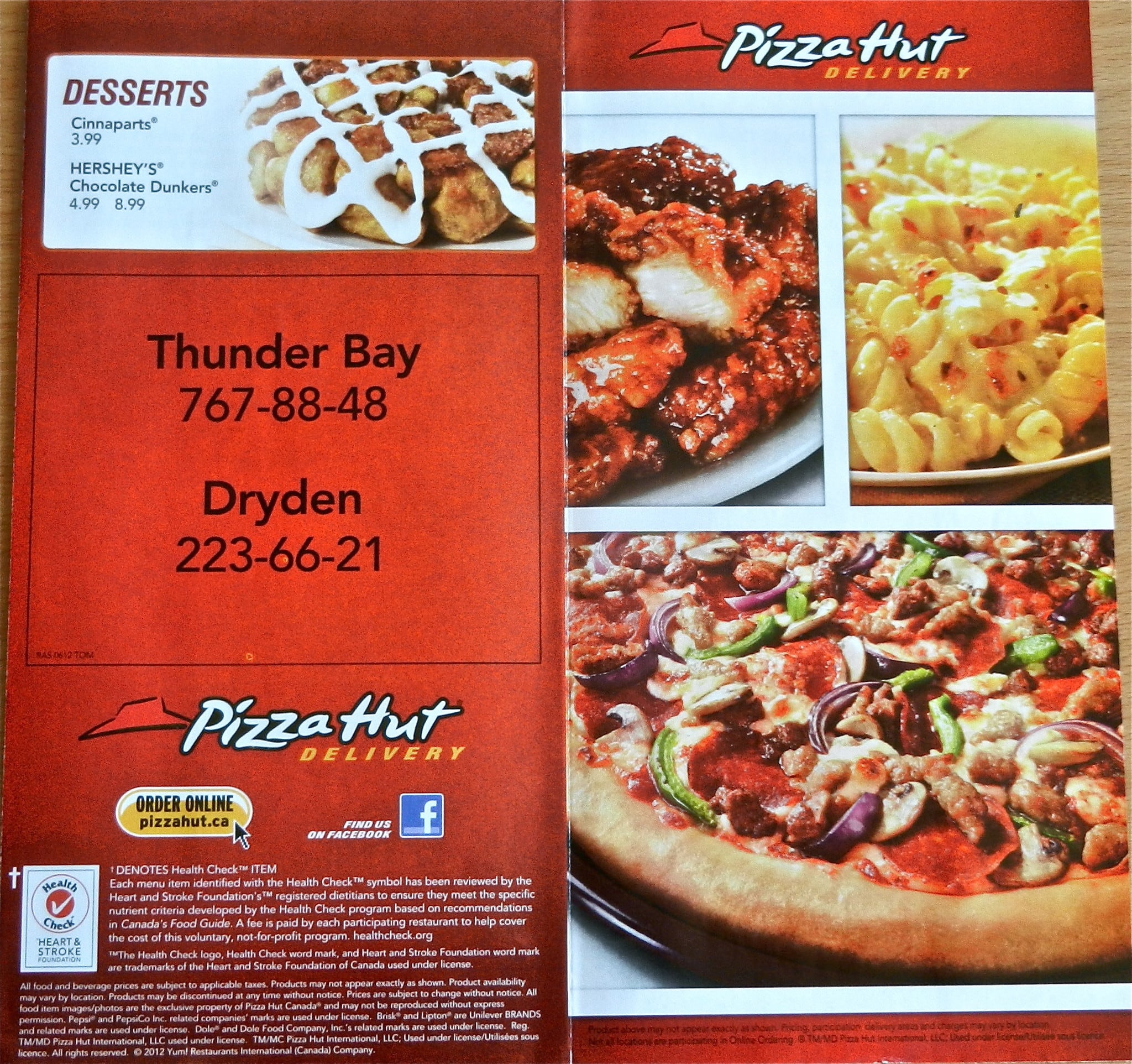 Menu of Pizza Hut photo2