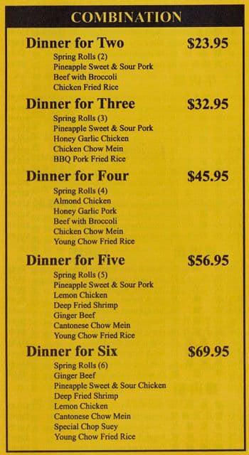 Menu of Sanhao BBQ Delight photo6