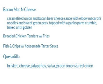 Menu of Sister’s Pub & Grill photo4