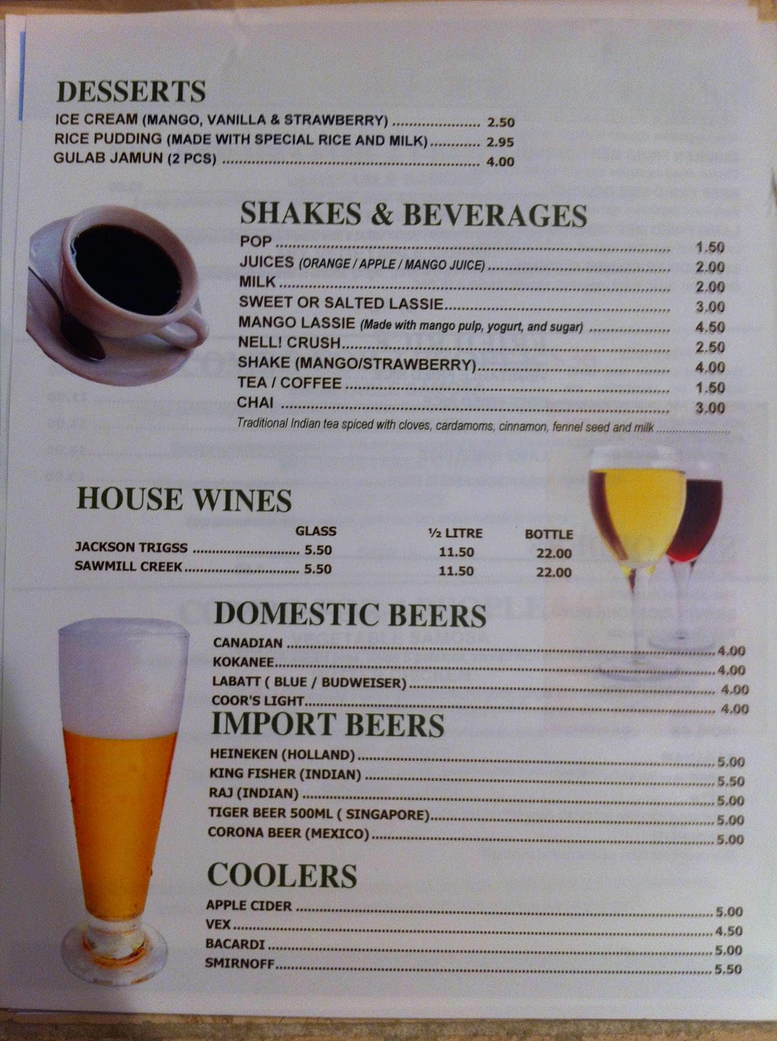 Menu of Aruntha’s Ceylon Garden photo6