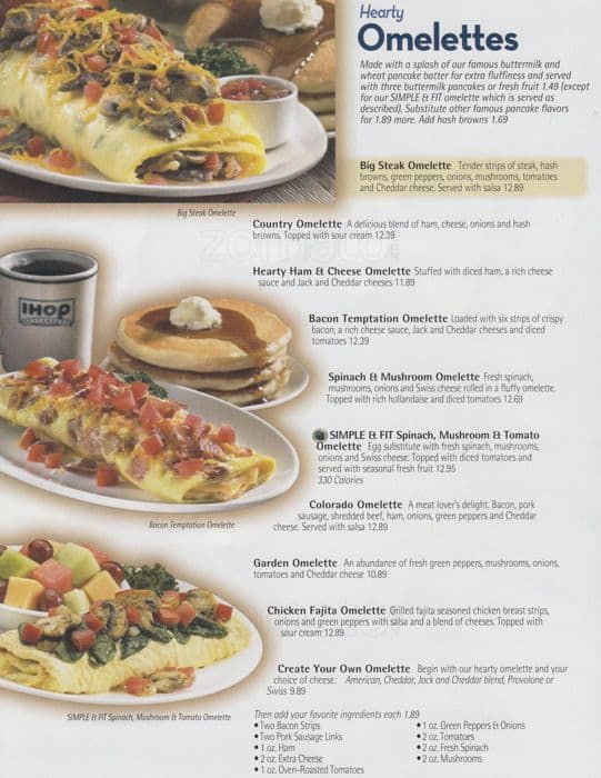 Menu of IHOP photo12