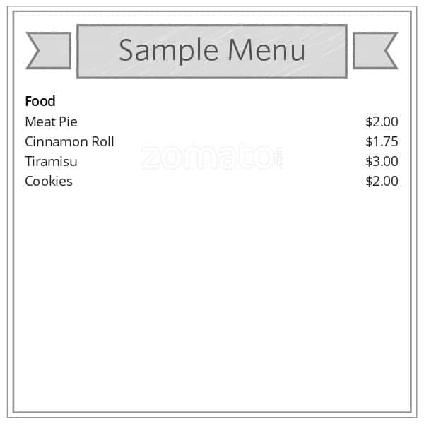 Menu of Athena Bakery photo2