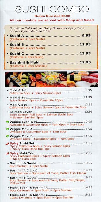Menu of Kibo Sushi House photo6