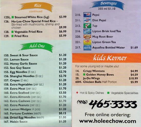 Menu of The Rusty Nail Pub photo7