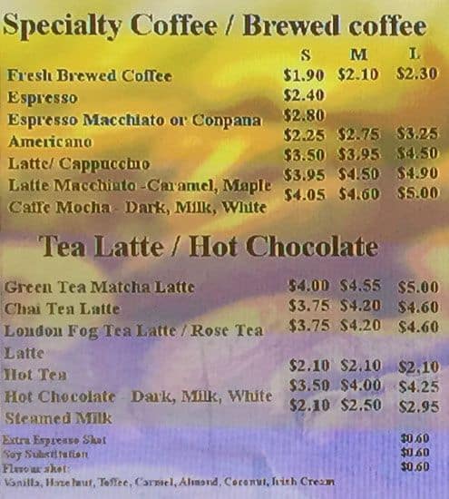 Menu of MY Coffee photo2