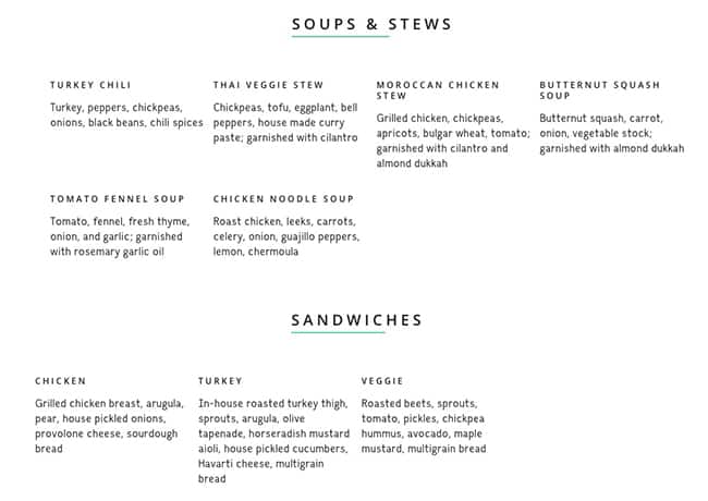 Menu of Tractor photo3