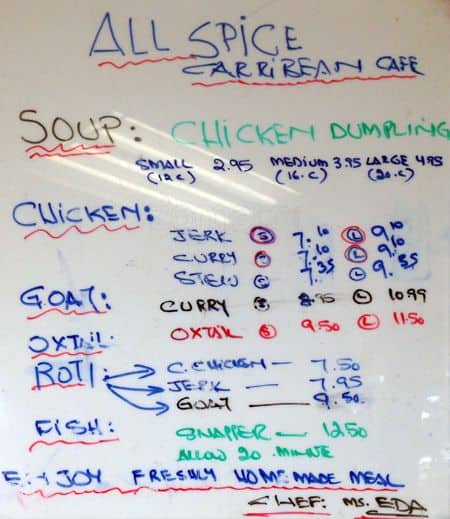 Menu of All Spice Bakery photo2