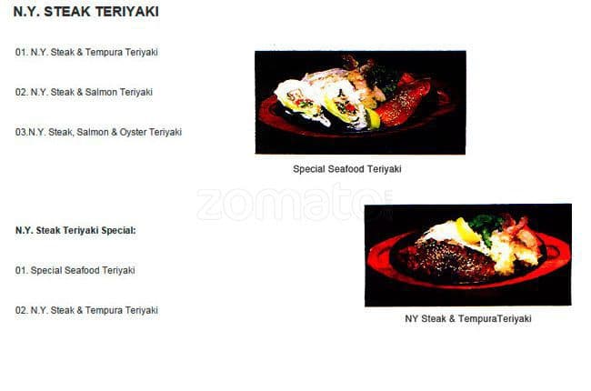 Menu of Osaka Island photo20