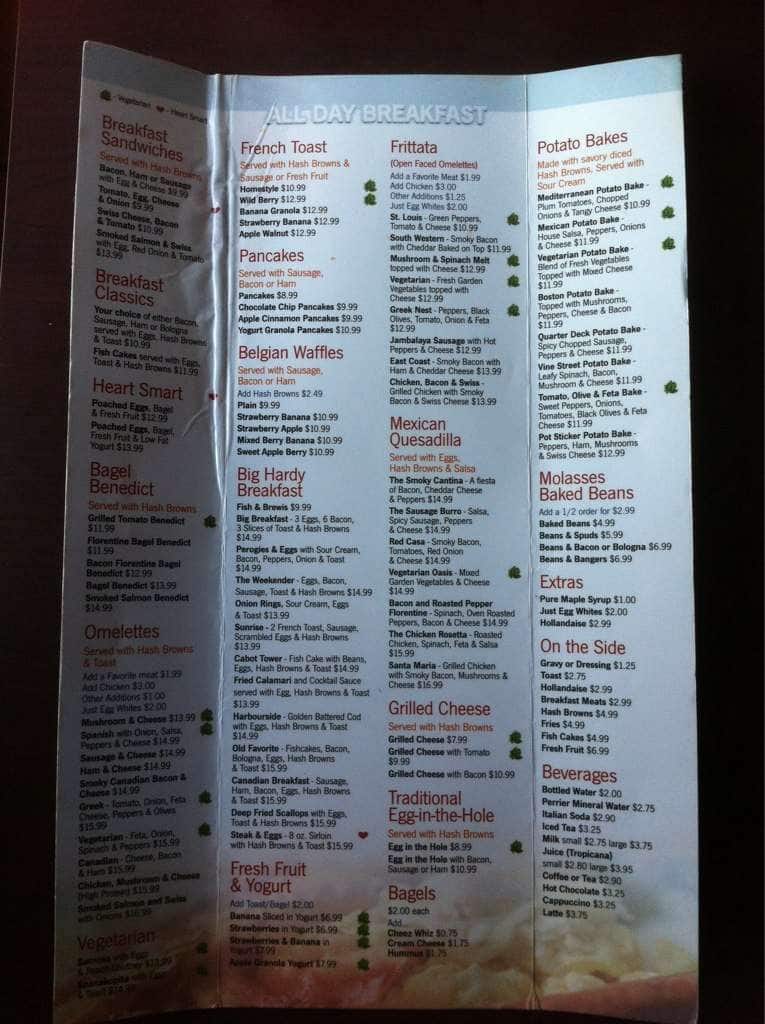 Menu of Bagel Cafe photo2