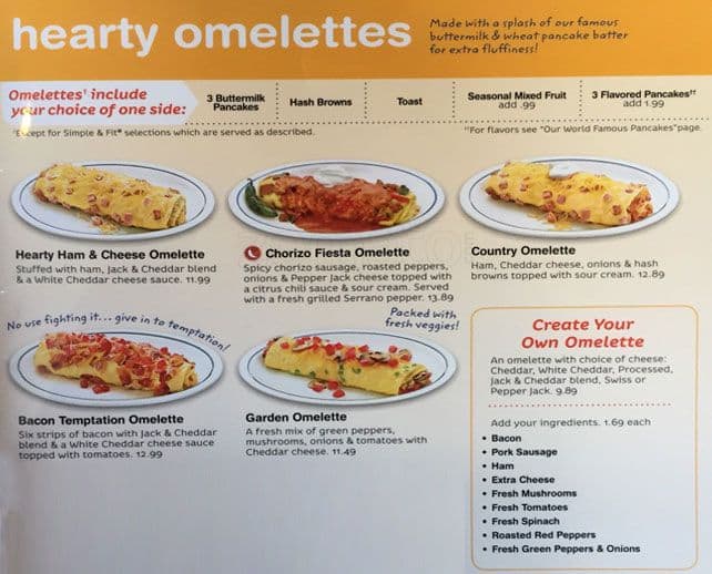 Menu of IHOP photo10