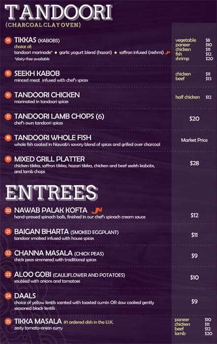 Menu of Nawab Express photo3