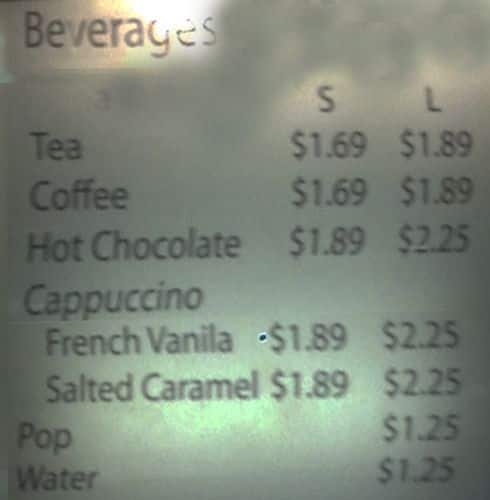 Menu of SugarCane Bistro And Juice Bar photo4