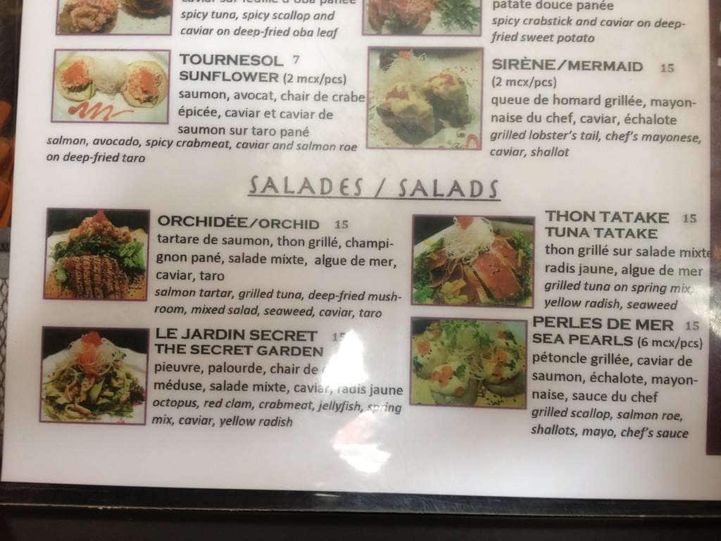 Menu of Atami photo5