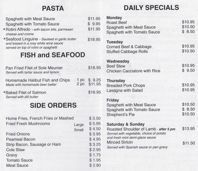 Menu of The Tulip photo4