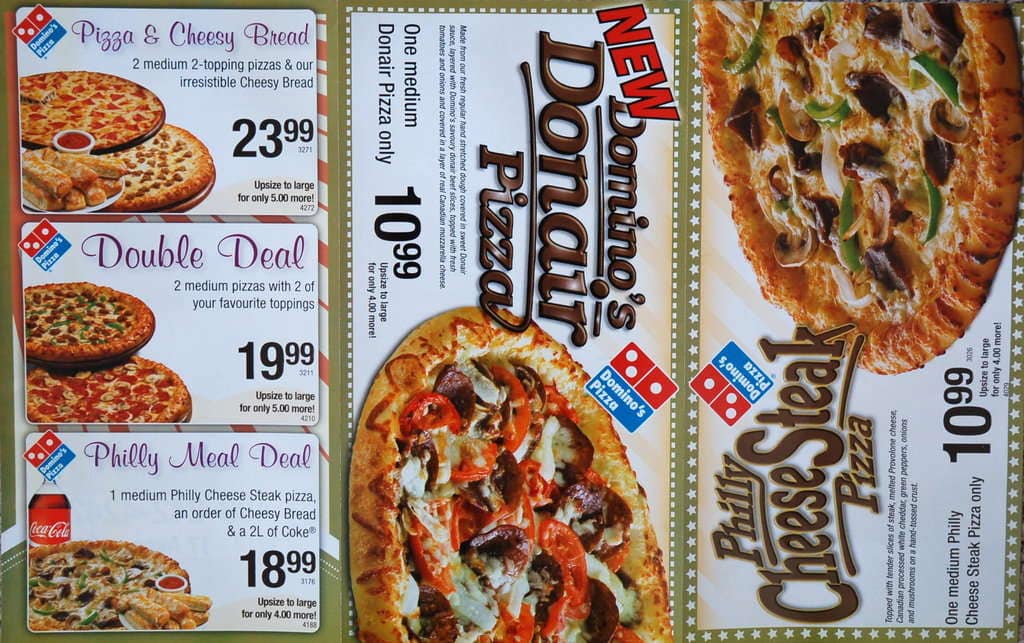 Menu of Domino’s photo2