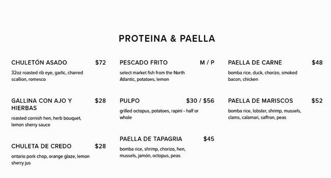 Menu of Tapagria photo4