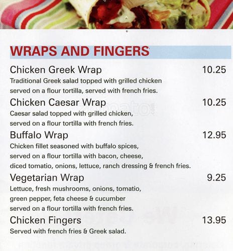 Menu of Taste Of Greek Cuisine photo4