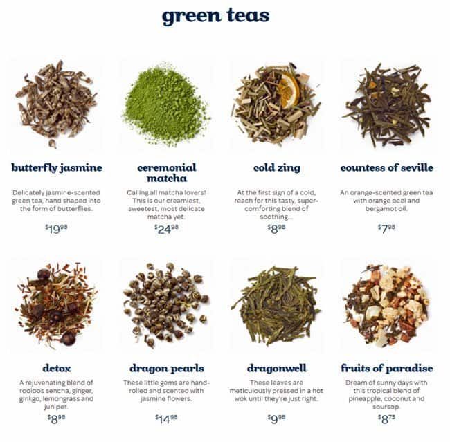 Menu of David’s Tea photo23