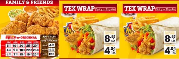 Menu of Church’s Chicken photo5