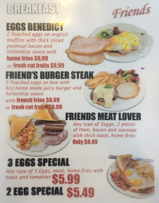 Menu of Friends – All Day Breakfast photo2