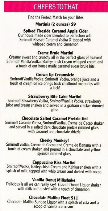 Menu of Bite Bar photo9