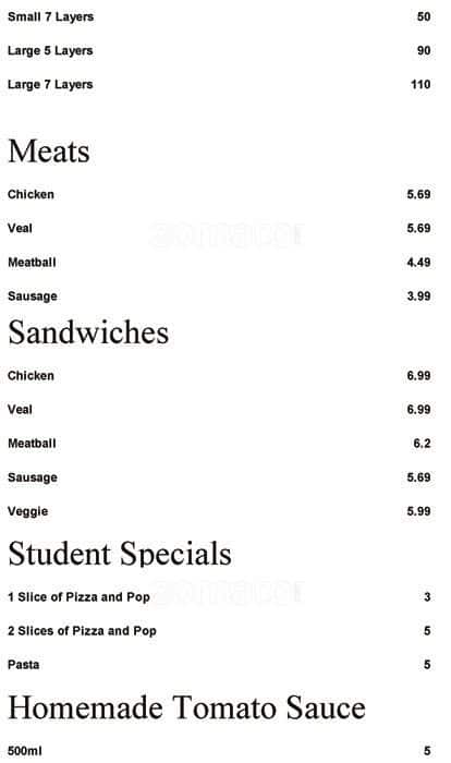 Menu of Richview Bakery & Bistro photo3