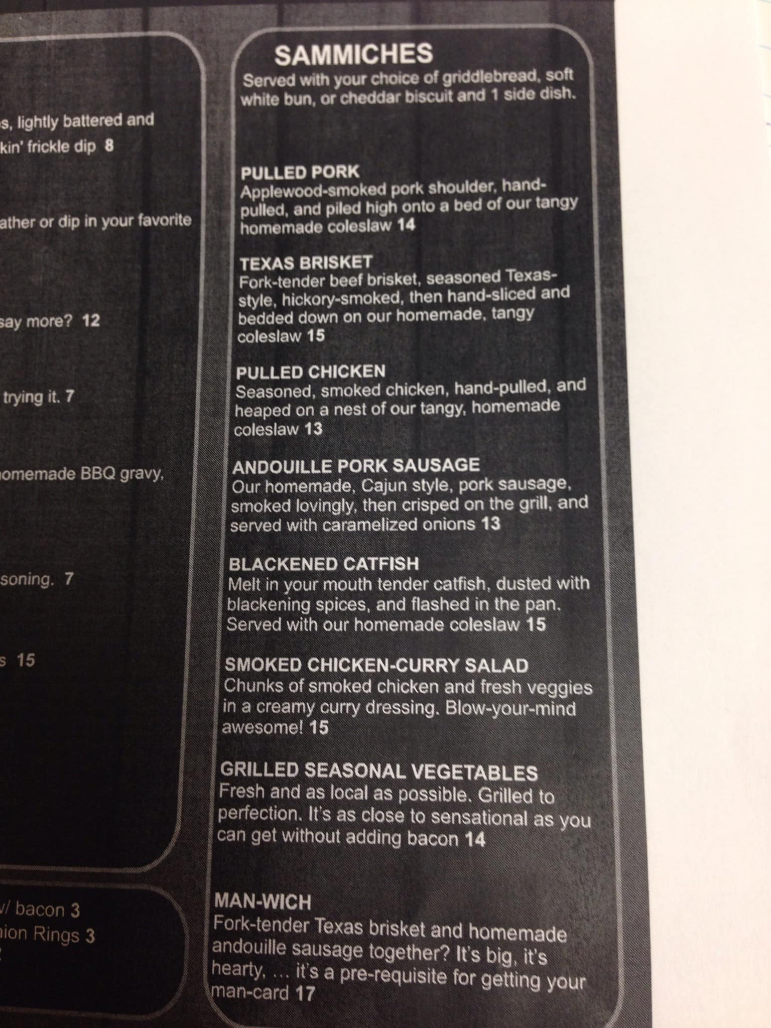 Menu of Station BBQ Smokehouse photo3