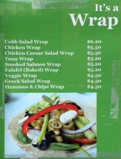 Menu of Salad Days photo2