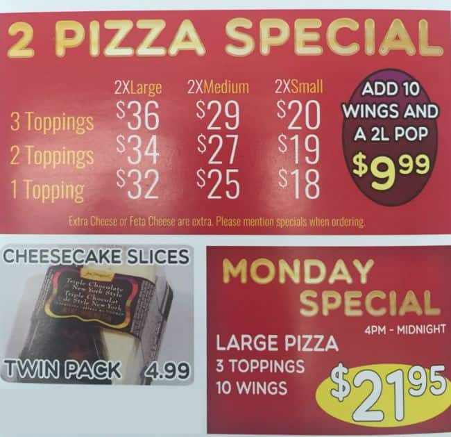 Menu of Willy’s Pizza photo9