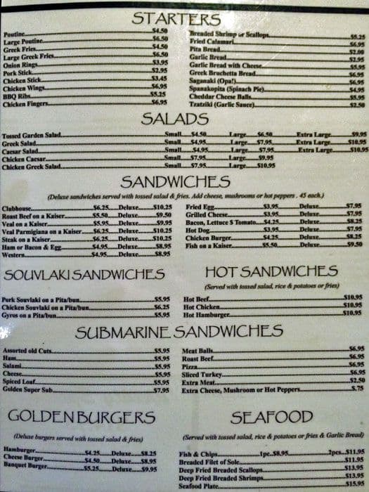 Menu of Golden Pizza photo2